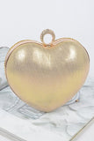 Rhinestone Heart Bag