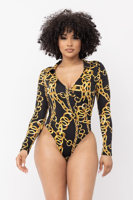 Chain On Me Body Suit