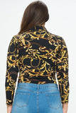Baroque Chain Bodysuit Plus Size