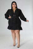 Fierce Dress Black Plus Size