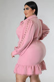 Fierce Dress Blush Plus Size