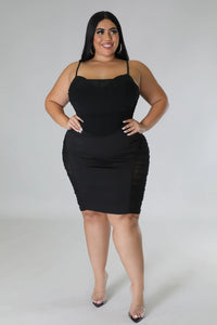 Ariana Dress Black Plus Size