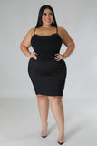 Ariana Dress Black Plus Size