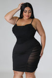 Ariana Dress Black Plus Size