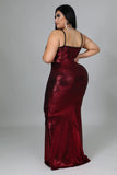 Hottas Dress Red Plus Size