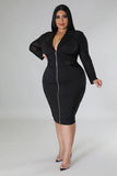 That Cousin Dress Black Plus Size